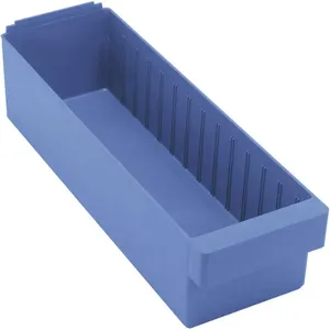 QUANTUM STORAGE SYSTEMS QED602BL Drawer Bin 17-5/8 x 5-9/16 x 4-5/8 Inch Blue | AB2TUB 1NTT5