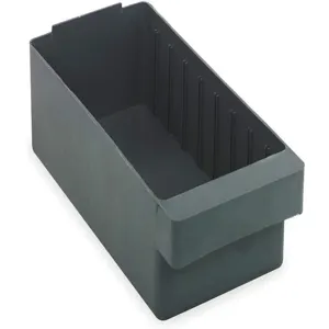 QUANTUM STORAGE SYSTEMS QED603GY Drawer Bin 23-7/8 x 5-9/16 x 4-5/8 Inch Gray | AC2KLN 2KWD5