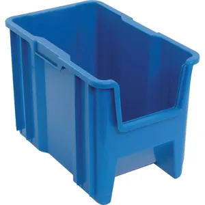 QUANTUM STORAGE SYSTEMS QGH600BL Bin 17-1/2 Inch Length 10-7/8 Inch Width Blue | AA3KFQ 11M617