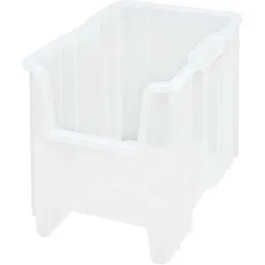 QUANTUM STORAGE SYSTEMS QGH600CL Bin 17-1/2 Inch Length 10-7/8 Inch Width Clear | AA2GPW 10H855