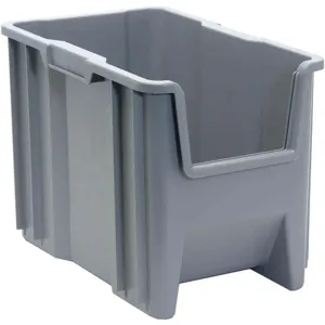 QUANTUM STORAGE SYSTEMS QGH600GY Bin 17-1/2 Inch Length 10-7/8 Inch Width Gray | AA3KFR 11M618