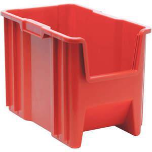 QUANTUM STORAGE SYSTEMS QGH600RD Bin 17-1/2 Inch Length 10-7/8 Inch Width Red | AA3KFT 11M619