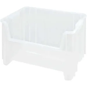 QUANTUM STORAGE SYSTEMS QGH700CL Bin 15-1/4 Inch Length 19-7/8 Inch Width Clear | AA2GPX 10H856