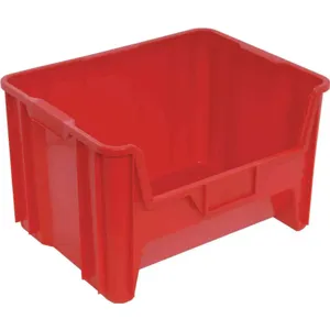 QUANTUM STORAGE SYSTEMS QGH700RD Bin 15-1/4 Inch Length 19-7/8 Inch Width Red | AA3KFX 11M623