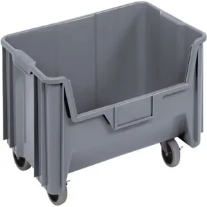 QUANTUM STORAGE SYSTEMS QGH705MOBGY Mobile Bin 15-1/4 Inch Length 19-7/8 Inch Width | AA3KGA 11M626