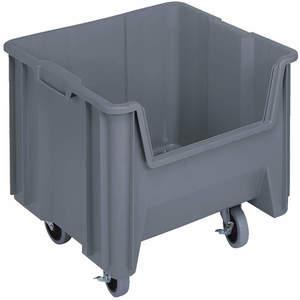 QUANTUM STORAGE SYSTEMS QGH805MOBGY Mobile Bin 17-1/2 Inch Length 16-1/2 Inch Width | AA3KGG 11M633