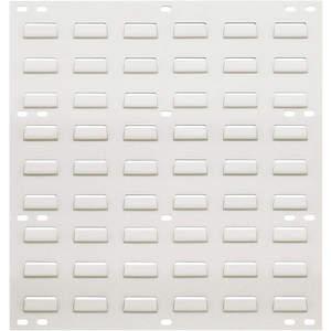 QUANTUM STORAGE SYSTEMS QLP-1819HC Louvered Panel 175 lb. Oyster White | AH2ZZR 30WX01