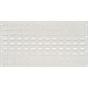 QUANTUM STORAGE SYSTEMS QLP-3619HC Louvered Panel 175 lb. Oyster White | AH2ZZU 30WX03