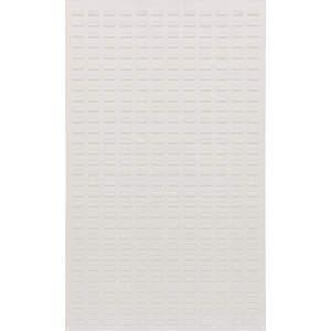 QUANTUM STORAGE SYSTEMS QLP-3661HC Louvered Panel 500 lb. Oyster White | AH2ZZV 30WX04