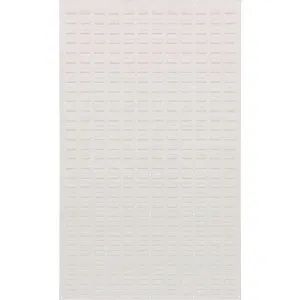 QUANTUM STORAGE SYSTEMS QLP-3661HC Louvered Panel 500 lb. Oyster White | AH2ZZV 30WX04