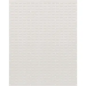 QUANTUM STORAGE SYSTEMS QLP-4861HC Louvered Panel 500 lb. Oyster White | AH2ZZW 30WX05