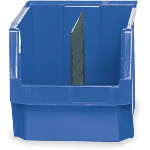 QUANTUM STORAGE SYSTEMS QMS533BL Bin 19-3/4 Inch Length 12-3/8 Inch Width Blue | AB3VDE 1VH49