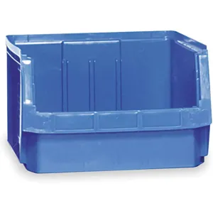 QUANTUM STORAGE SYSTEMS QMS543BL Bin 19-3/4 Inch Length 18-3/8 Inch Width Blue | AB3VDJ 1VH53