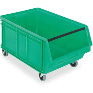 QUANTUM STORAGE SYSTEMS QMS843MOBGN Mobile Bin 29 Inch Length 18-3/8 Inch Width Green | AB3VDU 1VH62