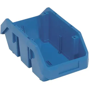 QUANTUM STORAGE SYSTEMS QP1265BL Cross-stacking Bin 12-1/2 Inch Length Blue | AC3FQH 2TB62