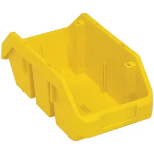 QUANTUM STORAGE SYSTEMS QP1265YL Cross-stacking Bin 12-1/2 Inch Length 5 Inch Height | AC3FQJ 2TB63