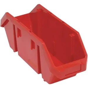 QUANTUM STORAGE SYSTEMS QP1867RD Cross-stacking Bin 18-1/2 Inch Length Red | AC6HPZ 33Z276