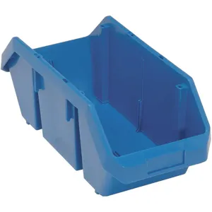 QUANTUM STORAGE SYSTEMS QP1887BL Cross-stacking Bin 18-1/2 Inch Length Blue | AC3FQQ 2TB70