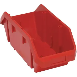 QUANTUM STORAGE SYSTEMS QP1887RD Cross-stacking Bin 18-1/2 Inch Length Red | AC6HQA 33Z277