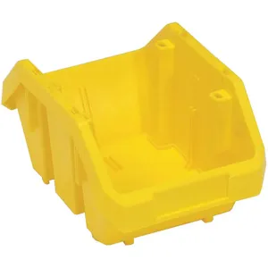 QUANTUM STORAGE SYSTEMS QP965YL Cross-stacking Bin 9-1/2 Inch Length Yellow | AC3FQG 2TB61