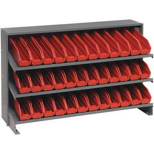 QUANTUM STORAGE SYSTEMS QPRHA-100RD Sloped Shelving System 12 Inch D 36 Inch Width | AF4LWK 9ALY4