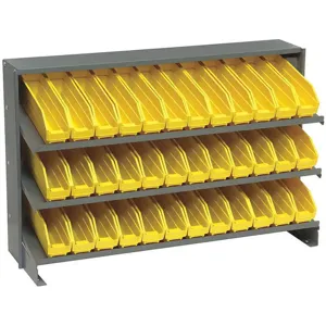 QUANTUM STORAGE SYSTEMS QPRHA-100YL Sloped Shelving System 12 Inch D 36 Inch Width | AF3WDX 8DMZ2