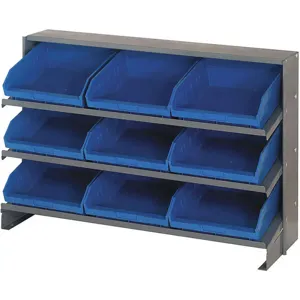 QUANTUM STORAGE SYSTEMS QPRHA-109BL Sloped Shelving System 12 Inch D 36 Inch Width | AF4PTV 9EZ44