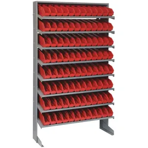 QUANTUM STORAGE SYSTEMS QPRS-100RD Sloped Shelving System 12 Inch D 36 Inch Width | AF3UQJ 8DEA2