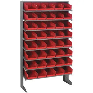 QUANTUM STORAGE SYSTEMS QPRS-102RD Sloped Shelving System 12 Inch D 36 Inch Width | AF4BAM 8NH72