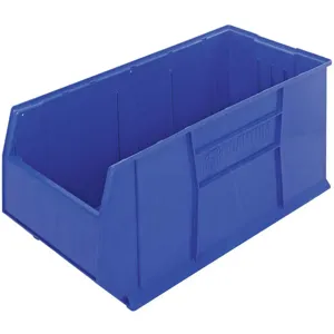 QUANTUM STORAGE SYSTEMS QRB166BL Bin 41-7/8 Inch Length 16-1/2 Inch Width Blue | AC6HQC 33Z279