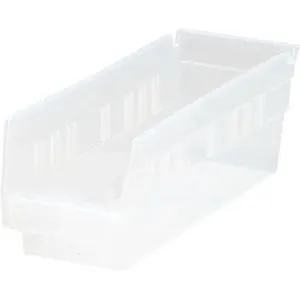 QUANTUM STORAGE SYSTEMS QSB101CL Shelf Bin 11-5/8 Inch Length 4-1/8 Inch Width 4 Inch Height | AE8XBG 6GAR6