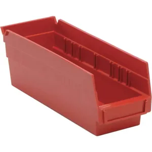 QUANTUM STORAGE SYSTEMS QSB101RD Shelf Bin 11-5/8 Inch Length 4-1/8 Inch Width 4 Inch Height | AF6CTE 9WU23