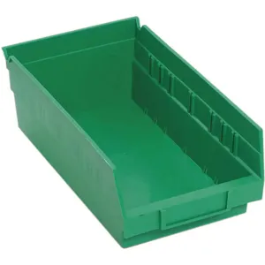 QUANTUM STORAGE SYSTEMS QSB102GN Shelf Bin 11-5/8 Inch Length 6-5/8 Inch Width 4 Inch Height | AF4KWJ 8ZFW0