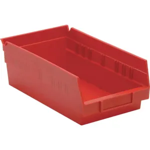 QUANTUM STORAGE SYSTEMS QSB102RD Shelf Bin 11-5/8 Inch Length 6-5/8 Inch Width 4 Inch Height | AF4DLT 8RPC3