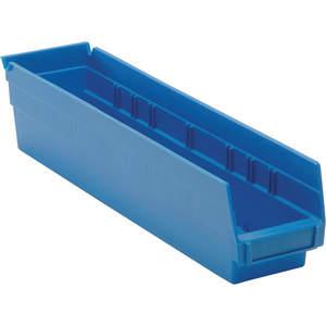 QUANTUM STORAGE SYSTEMS QSB103BL Shelf Bin 17-1/8 Inch Length 4-1/8 Inch Width 4 Inch Height | AF4WHW 9ME43