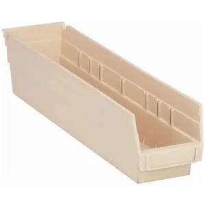 QUANTUM STORAGE SYSTEMS QSB103IV Shelf Bin 17-1/8 Inch Length 4-1/8 Inch Width 4 Inch Height | AF4TUE 9JYL1