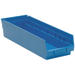 QUANTUM STORAGE SYSTEMS QSB104BL Shelf Bin 17-7/8 Inch Length 6-5/8 Inch Width 4 Inch Height | AF4AWX 8NEH7