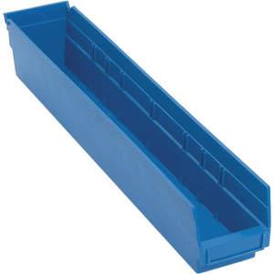 QUANTUM STORAGE SYSTEMS QSB105BL Shelf Bin 23-5/8 Inch Length 4-1/8 Inch Width 4 Inch Height | AF4JDK 8Y082