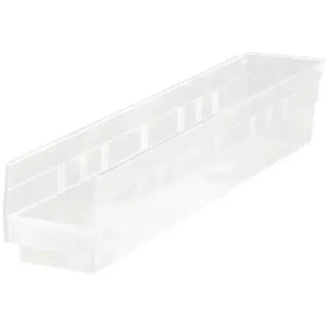 QUANTUM STORAGE SYSTEMS QSB105CL Shelf Bin 23-5/8 Inch Length 4-1/8 Inch Width 4 Inch Height | AE8MVP 6ECF3