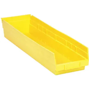 QUANTUM STORAGE SYSTEMS QSB106YL Shelf Bin 23-5/8 Inch Length 6-5/8 Inch Width 4 Inch Height | AF4VMU 9LG54