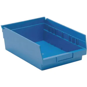 QUANTUM STORAGE SYSTEMS QSB107BL Shelf Bin 11-5/8 Inch Length 8-3/8 Inch Width 4 Inch Height | AF4MKV 9CHP9