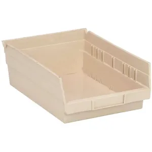 QUANTUM STORAGE SYSTEMS QSB107IV Shelf Bin 11-5/8 Inch Length 8-3/8 Inch Width 4 Inch Height | AF6CXB 9WZ70