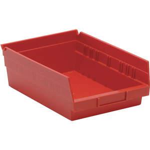 QUANTUM STORAGE SYSTEMS QSB107RD Shelf Bin 11-5/8 Inch Length 8-3/8 Inch Width 4 Inch Height | AF3QUL 8C512