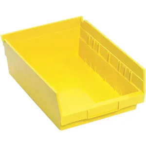 QUANTUM STORAGE SYSTEMS QSB107YL Shelf Bin 11-5/8 Inch Length 8-3/8 Inch Width 4 Inch Height | AF3QUM 8C515