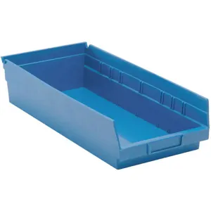 QUANTUM STORAGE SYSTEMS QSB108BL Shelf Bin 17-7/8 Inch Length 8-3/8 Inch Width 4 Inch Height | AF4VMT 9LG51