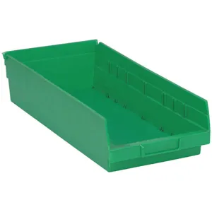 QUANTUM STORAGE SYSTEMS QSB108GN Shelf Bin 17-7/8 Inch Length 8-3/8 Inch Width 4 Inch Height | AF4YAT 9PNP2