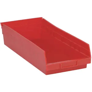 QUANTUM STORAGE SYSTEMS QSB108RD Shelf Bin 17-7/8 Inch Length 8-3/8 Inch Width 4 Inch Height | AF3QWD 8C918