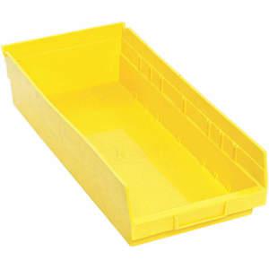 QUANTUM STORAGE SYSTEMS QSB108YL Shelf Bin 17-7/8 Inch Length 8-3/8 Inch Width 4 Inch Height | AF4NUT 9DUW7