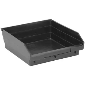 QUANTUM STORAGE SYSTEMS QSB109BR Shelf Bin 11-5/8 Inch Length 4 Inch H Black | AB2TVG 1NTX4