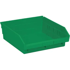 QUANTUM STORAGE SYSTEMS QSB109GN Shelf Bin 11-5/8 Inch Length 4 Inch H Green | AF4QMM 9G044